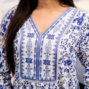 Design moderne, tenue décontractée, haut en coton à impression numérique pour femmes, forte demande, prix de gros, vêtements indiens pakistanais indiens - Product Image 5