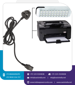 สายไฟ IEC ของผู้ผลิต สำหรับเครื่องใช้ไฟฟ้ามาตรฐานอังกฤษ C13 แบบ UK Type G ถึง C13 สีดำ ทำจาก PVC - Product Image 4