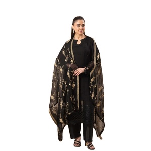 WS INTERNATIONAL – Nouvelle Collection : Salwar Kameez en Soie de Qualité Supérieure, Coupe Classique, Idéal pour l'Aïd, Toutes Saisons, Infroissable et Prêt-à-Porter - Product Image 1