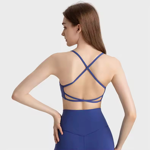Respirant Racerback Sports High Impact Yoga Wear And Gym Wear Soutien-gorge rembourré pour les femmes - Product Image 6