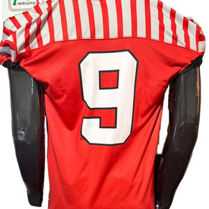 Maillot de football américain Pantalon intégré maillot de fan broderie par sublimation grande taille support personnalisé Fabricant d'usine - Product Image 1