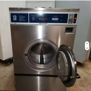 Lavadora Industrial de Carga Frontal Eléctrica DEXTER T900 Nueva de Fábrica, Limpiadora de Alta Presión con Monedero, 60LB, 220V, S/N, 5 Años de Garantía - Product Image 1