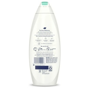 Paquete doble de lavado corporal hipoalergénico suave de larga duración Dove Sensitive Skin, 20 floz - Product Image 4