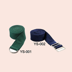 Fabricante de Correas de Transporte para Tapete de Yoga Ajustables, Personalizadas, Ecológicas, de Algodón Orgánico o Cuero, para Estiramiento - Product Image 1