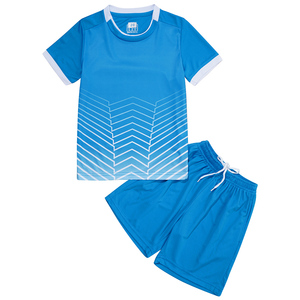 Uniforme de Fútbol Personalizado, Fabricante OEM, Conjunto de Camiseta y Pantalones Cortos de Alta Calidad, Tejido Transpirable, Secado Rápido, Ligero, para Clubes - Product Image 1