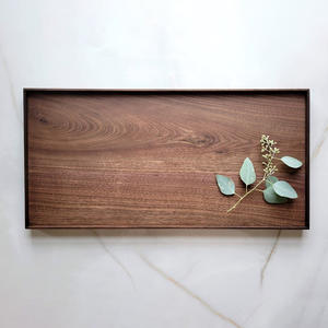 Plateau en bois massif durable artisanat en bois de qualité supérieure plateaux en bois dur naturel marque privée acceptée - Product Image 5