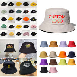 Logo personnalisé OEM et chapeau et casquettes de seau brodés pour hommes chapeau de seau unisexe de style vintage avec conception personnalisée - Product Image 3