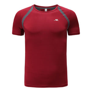 Camiseta transpirable de secado rápido, camisetas deportivas, ropa de entrenamiento, camiseta de manga corta, accesorios de gimnasio para correr de verano para hombre, Fitness para hombre - Product Image 2