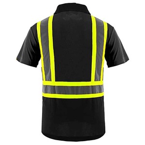 Best Selling Work Shirt Casual Wear Men's Shirt Polyester Half Sleeve Plaid Shirt Workwear - Product Image 2
