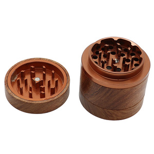 High Quality Wooden <b>Grinder</b> Set <b>for</b> <b>Herbs</b> Novelty Unique 40mm 50mm 55mm 63mm Wood New Roller Smoking Metal Resin <b>Herb</b> <b>Grinder</b> - Product Image 1