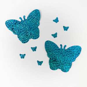 Lentejuela de Forma Especial con Orificios de Dos Lados, Color Holográfico, Selanusa POA0017590 S/N - Product Image 1