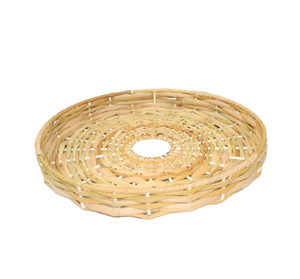 Panier d'herbe de mer en bambou de haute qualité fait à la main Design unique décor à la maison organisateur de stockage seau boîte élégante emballage - Product Image 6