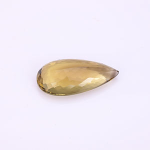 34X17MM Natural Bio limón cuarzo pera corte Normal 38Cts 1 pieza de piedras preciosas sueltas para la fabricación de joyas - Product Image 4