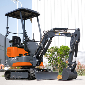Mini-excavatrice polyvalente de très bonne qualité, 1,5 tonne, 3 tonnes, avec chenilles en caoutchouc, mini-pelle pour travaux agricoles, entretien des jardins, mini-excavatrice - Product Image 4