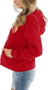 เสื้อสเวตเตอร์ขนแกะมีฮู้ดของผู้หญิงชุดสเวตเตอร์เสื้อสวมหัวสำหรับฤดูใบไม้ผลิเสื้อผ้าฤดูหนาวแบบ2025สำหรับฤดูใบไม้ร่วงบริการ OEM - Product Image 3