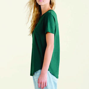 Nueva llegada Unisex 100% algodón Mujer camiseta/mujer Casual media manga camisetas/personalizado verano Camisetas mujeres - Product Image 6