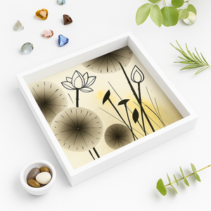 Bán Buôn Việt Nam Sơn Mài Khay Bền Sơn Mài Khay Cho Hiện Đại Trang Trí Nội Thất Nhà Tại Giá Bán Buôn - Product Image 5