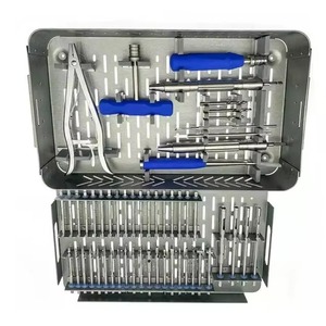 ชุดเครื่องมือผ่าตัดกระดูกและข้อสแตนเลส Synthess/Depuy สำหรับการถอดสกรูหัก - Product Image 6