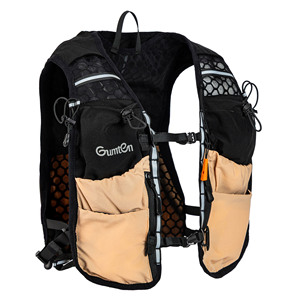 Gilet de course à pied d'hydratation en gros Gumten pour le <span class=keywords><strong>vélo</strong></span>, la <span class=keywords><strong>randonnée</strong></span>, le marathon, la course sur sentier avec 2 bouteilles d'eau souples de 250 ml - Product Image 5