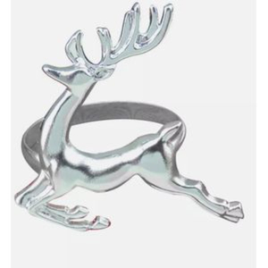Anillos de Servilleta con Cuentas Plateadas de Diseño Maravilloso, Accesorios de Decoración de Mesa de Diseño Metálico para Cenas al por Mayor a Precio Económico - Product Image 4