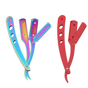 Fabricant de rasoir pliant de barbier en acier inoxydable avec logo personnalisé - Product Image 4