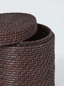 Boîte de rangement ronde en rotin avec couvercle, boîte de rangement artisanale, écologique, naturelle, décoration intérieure et extérieure, vente en gros du Vietnam - Product Image 5