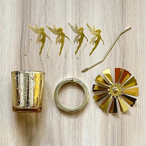 Stainless Steel Gold Finished Decorative Wedding Candle Holder Stand Luxury Design Metal Candle Stand - Product Image 2