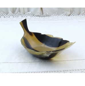 Corne de buffle en forme de feuille créative fantaisie bol de service ustensiles de cuisine style table à manger décor maison et cuisine salade et bol de fruits - Product Image 1
