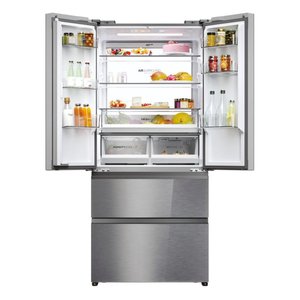 SERIE 7 HFR7819ENGC Refrigerador y Congelador de Puerta Francesa Total No Frost, Clase E Plateado (83x63.6x190cm) - Product Image 3