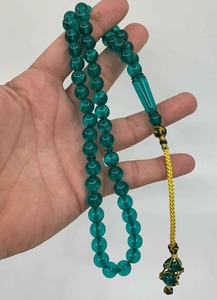 Pulsera de Oración Musulmana Hecha a Mano con 99 Cuentas Acrílicas, Colgante de Tasbih, Rosario para Mujeres y Hombres, Cuentas de Zikr, Regalo - Product Image 3
