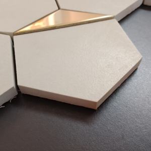 TileTrends2025 Hexágono Mosaico vitrificado mate de alta durabilidad para paredes de baño y áreas de ducha Hoteles y restaurantes 260x300mm - Product Image 5