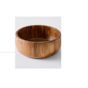 Good Quality Mango Wood Completely Finished Product Wooden <b>Bowl</b> <b>Dough</b> <b>Bowl</b> for Home Decor Kitchen Use - Product Image 2
