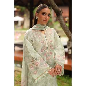 Embroidered Lawn <b>Women's</b> <b>Suit</b> Set UF-4249 - Product Image 4