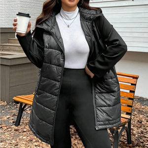 Hot Sale Customize Able <b>Women's</b> Winter <b>Vest</b> Warm Puffer <b>Vest</b> Waistcoats Winter Outerwear Quilted Padded <b>Long</b> Puffer <b>Vests</b> - Product Image 5