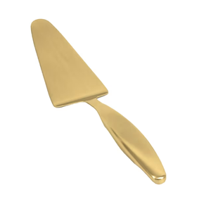 Serveur de gâteau en laiton de dernière qualité avec des designers en laiton Long Gold Handle Cake Servant Set personnaliser l'emballage de la boîte-cadeau - Product Image 6