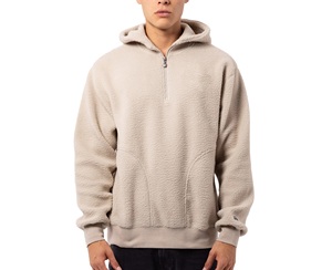 New Style 2025 Men's High Quality Casual Fleece <b>Sherpa</b> <b>Lined</b> Hoodie Winter Warm Pullover <b>Hoodies</b> For Men Made By Dikson Sports - Product Image 1