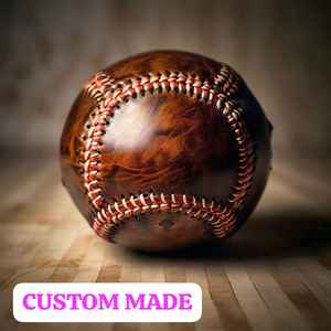 Béisbol de cuero genuino de vaca de 9 pulgadas y 5oz para uso en ligas mayores, tamaño y peso personalizables, pelotas de béisbol a granel - Product Image 6