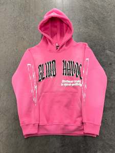 Alta calidad 100% tela de hilo de algodón personalizado logotipo bordado pulóver Sudadera con capucha y pantalones de chándal conjunto pesado 500gsm conjunto en blanco hombres - Product Image 2