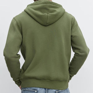 Ventes en gros de sweats à capuche d'hiver pour hommes de haute qualité, personnalisés, 100% coton, fermeture éclair intégrale, couleurs et tailles personnalisées, service OEM - Product Image 6