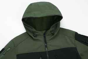 Transpirable impermeable cálido y usar chaqueta Softshell hombres al aire libre chaqueta Softshell ropa suave cantidad chaquetas de mujer - Product Image 4