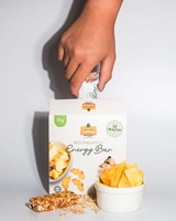 Barrita Energética de Piña AMANIS MD2 Hecha en Malasia, Dulce, Semi-Suave, Caja de Snacks de Frutas y Vegetales Horneados, Ingredientes Naturales Nutritivos