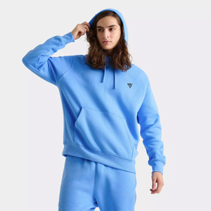 เสื้อฮู้ดสีพื้นสำหรับการพิมพ์และการปรับแต่งเสื้อฮู้ดสตรีทพร้อมดีไซน์กราฟิกตัวหนาเสื้อสวมหัวเสื้อฮู้ดแนวสปอร์ตปรับได้ - Product Image 1