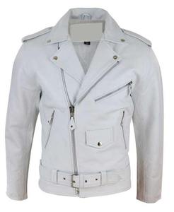 Veste en cuir pour homme de qualité supérieure, coupe moto moderne, en toile de cuir de vache, fabriquée au Pakistan 2025 - Product Image 5