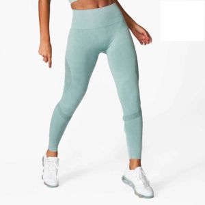 Ropa de gimnasio para mujer de alta calidad, ropa deportiva sin costuras, mallas estampadas, Fitness personalizado, Yoga - Product Image 1