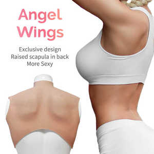 Chaleco <span class=keywords><strong>de</strong></span> maquillaje <span class=keywords><strong>de</strong></span> silicona, pechos falsos, copa <span class=keywords><strong>de</strong></span> pechos grandes para transgénero, Drag Queen, transexual, travestismo, <span class=keywords><strong>disfraz</strong></span> <span class=keywords><strong>de</strong></span> <span class=keywords><strong>tetas</strong></span> enormes - Product Image 4