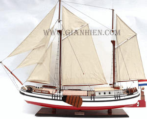 Gia Nhien Fabricant Approuvé Conception Personnalisée quantité minimale de commande Bas VOORWAARTS VOORWAARTS MODÈLE DE BATEAU EN BOIS-MODÈLE DE BATEAU EN BOIS - Product Image 1