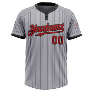 Uniformes de béisbol en blanco con impresión digital, venta al por mayor, camiseta de béisbol de malla por sublimación personalizada, camiseta de béisbol profesional para adultos - Product Image 2