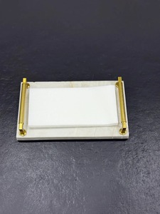 Bandeja de servicio moderna Uso de mango de mármol y latón para el hogar, dormitorio, cocina y otros - Product Image 6