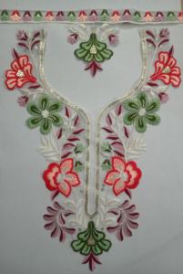 Atractivo cuello de red con lentejuelas brillantes y Bordado de hilo para vestidos Sarees Kurtis Blusa Escote Uso - Product Image 4