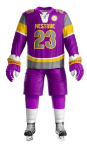 Uniforme de hockey sur glace personnalisé pour hommes taille adulte 2025 uniforme de hockey sur glace sublimé par équipe bon marché - Product Image 2